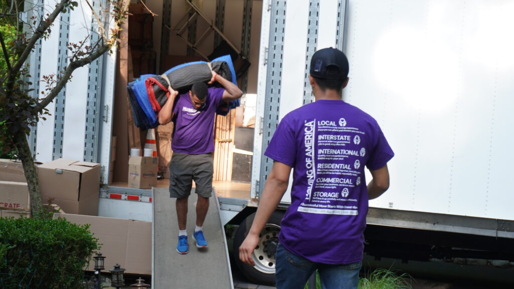 Moving of America team providing full-service moving support across New Jersey.