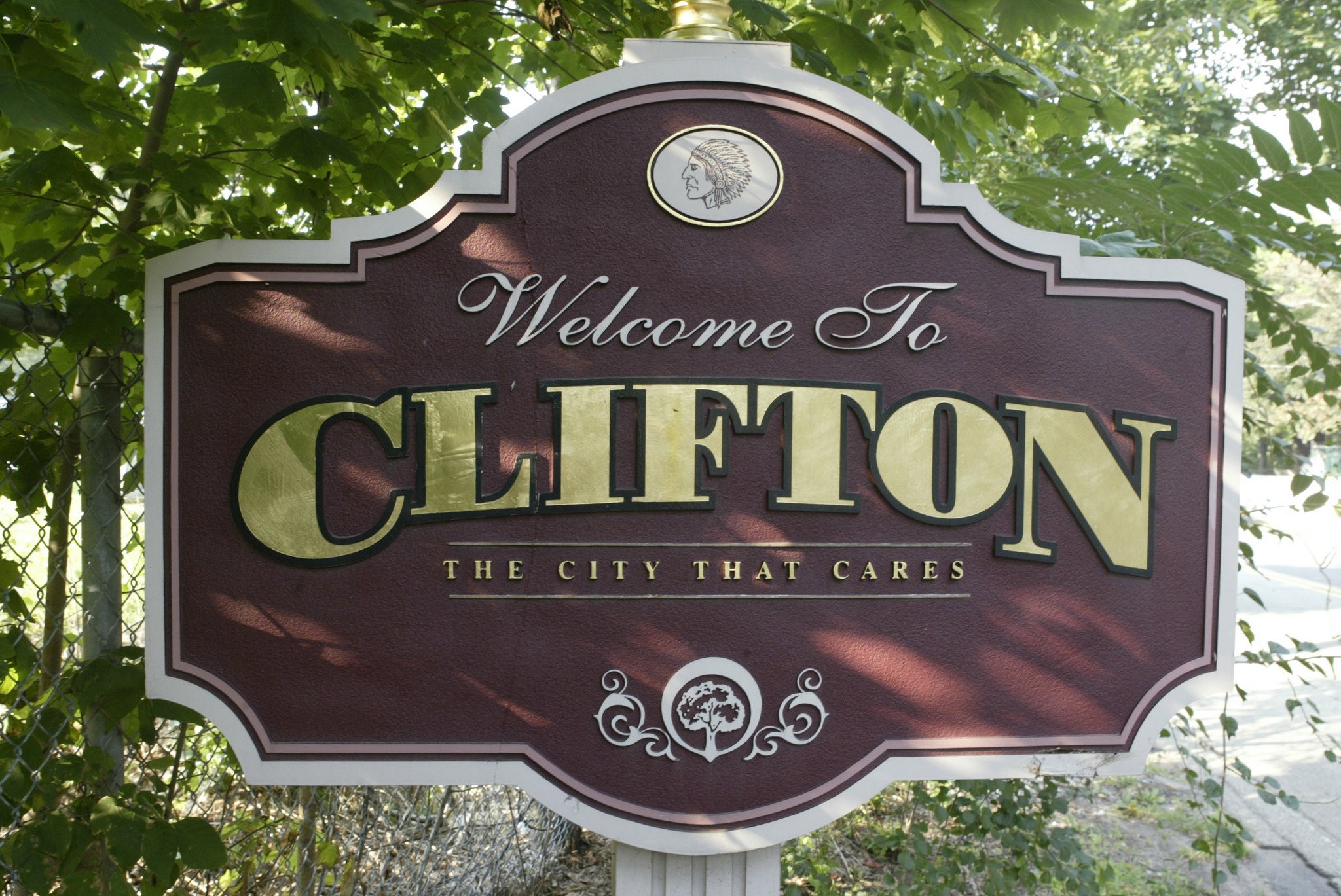 Clifton NJ Sign